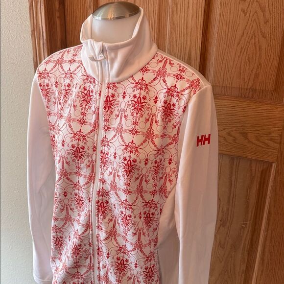 HELLY HANSEN Nordic Snowflake Print Full Zip Performance Jacket - Picture 3 of 12